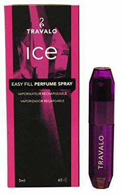 

Travalo Ice Refillable Atomizer Spray 6 Hot Colors, Purple Perfume - 100 ml(For Women)