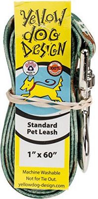 

Yellow Dog Dog Collar & Leash(, Multicolor