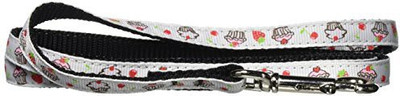 Mirage Pet Products Dog Collar & Leash(, White
