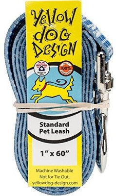

Yellow Dog Design Dog Collar & Leash(, Multicolor