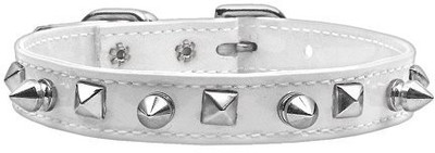 

Mirage Pet Products Dog Collar & Leash(, White