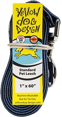 

Yellow Dog Design Dog Collar & Leash(, Multicolor