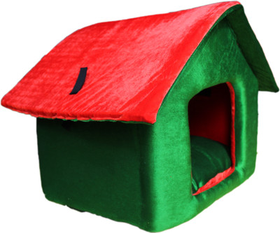

Poofy's Pet Island RGH2 M Pet Bed(Red, Green)