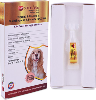 

PARASHIELD PLUS Fleas & Tick Removal Drops(1.34 ml)
