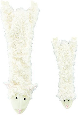 

Ethical Pets Skinneeez Crinklers Lamb Dog Toy, 14-Inch Cotton Fetch Toy For Dog