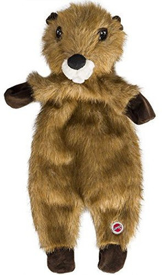 

Ethical Pets 54333 Furzz Beaver Pet Squeak Toys Cotton Fetch Toy For Dog