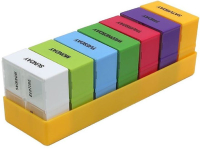

Connectwide 7 Pill Box(Multicolor)