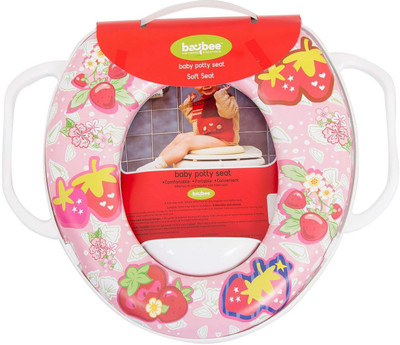 

Baybee Portable Potty Training Seat Potty Seat(Pink & Red)