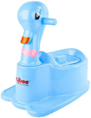 

Baybee Twittyswan Premium Baby Potty Training Seat With Covering Lid Potty Seat(Blue)