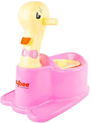 

Baybee Twittyswan Premium Baby Potty Training Seat With Covering Lid Potty Seat(Pink)