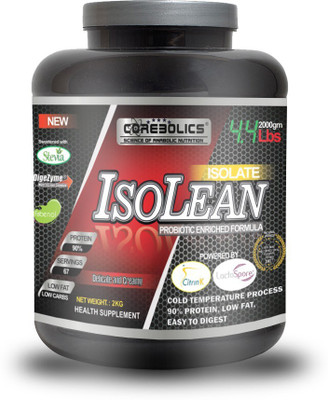 

corebolics ISOLEAN 2KG (Isolate Protein) Whey Protein(2 kg, BANANA BLAST)