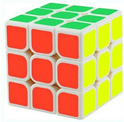 

zhomcollection MagicRubik Cube 3X3X3 White Stickerless Rubik Cube(1 Pieces)