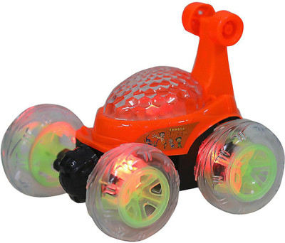 

BAWALY Remote Controlled Acrobatic 360 Stunt Car (Multicolor)(Multicolor)