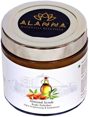 

Alanna Naturally Beautiful Almond Scrub for Body Polishing, Scrub(100 g)