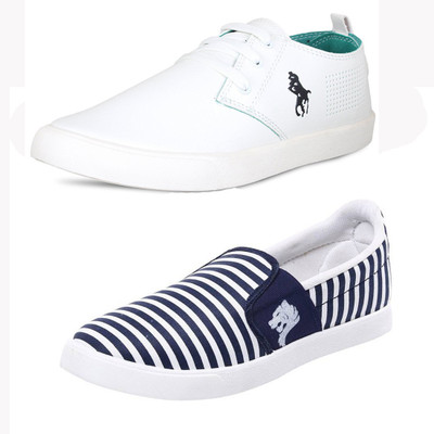 

Dagcros Sneakers For Men(White, Multicolour