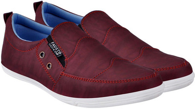 

FAUSTO Stylish Sneakers For Men(Maroon, Cherry