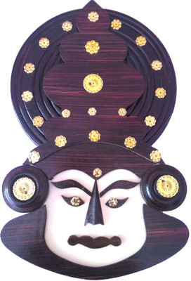 

keralashopee Decorative Showpiece - 25 cm(Wooden, Brown)