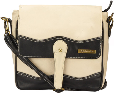 

Beloved Women Casual Beige PU Sling Bag