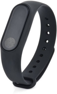 

Klick N Shop M2 Waterproof Bluetooth Fitness Smart Band with Pedometer Sleep Monitoring Functions for All Smartphones(Black Strap, Size : Free Size)