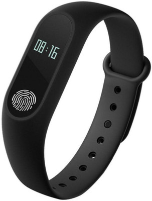 

Klick N Shop M2 Fitness Band With Heart Rate Sensor Fitness Tracker(Black Strap, Size : Free Size)