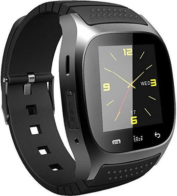 

GUG Smartwatch Bluetooth Connectivity Anti Lost, Remote Camera Capture Function ( No Sim-Card SLOT) Smartwatch(Black Strap Free Size)