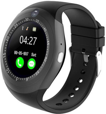 

GUG 4G Touchscreen Smartwatch with Pedometer, Loudspeaker, Mic, Sim and Micro SD Card Support Smartwatch(Black Strap Free Size)