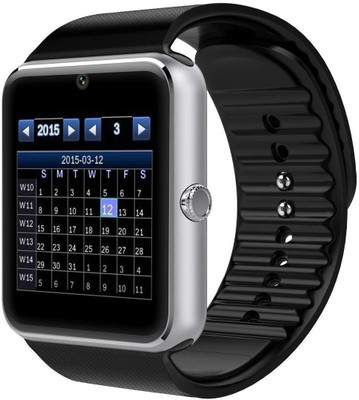 

MI-STS Smart Watch Support Sim Card And TF Card With Camera Suitable All Smartphones Smartwatch(Black Strap Free Size)