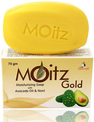 

MOITZ GOLD Soap with Avocado Oil & Noni for Moisturising(225 g, Pack of 3)