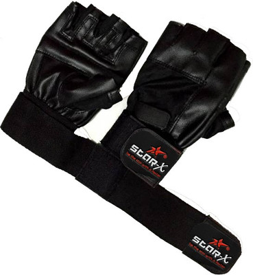 

Star X Beginner foam gloves free size Gym & Fitness Gloves (Free Size, Black)