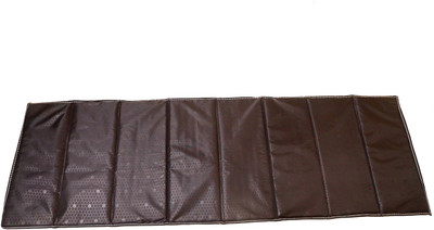 

QUINERGYS ™ Greatmats Gym Folding Mat Exercise Cheerleading Tumbling with Carrying Case - Charcoal Black 18 mm Yoga Mat