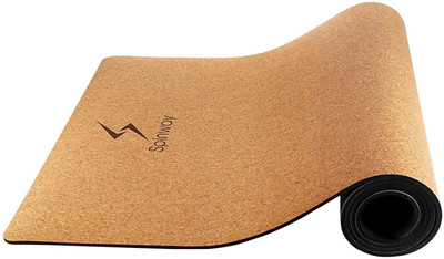 

Spinway (Wooden) Durable,No-slip grip , Anti-Microbial Brown 10 mm Yoga Mat