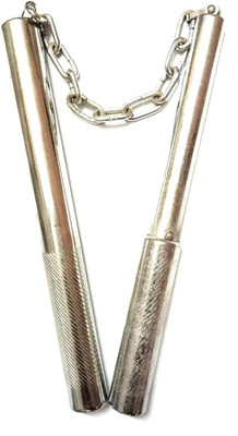 

Tima Martial Arts Training Nunchakus Support Stick - 1 inch(Silver)