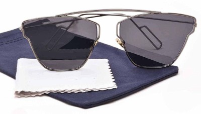 eyevy Wayfarer Sunglasses(For Men & Women, Black)