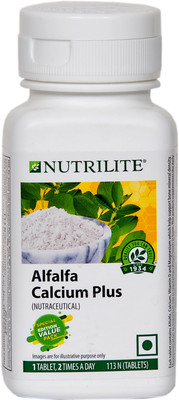

Amway Nutrilite Alfalfa Calcium Plus 25% Extra(113 No)