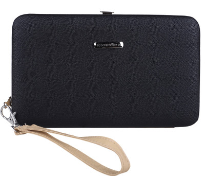 

Giordano Women Casual Black Artificial Leather Wallet(6 Card Slots)