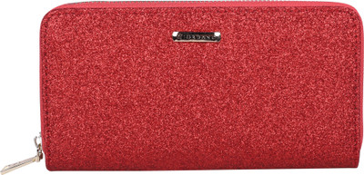 

Giordano Women Casual Red Artificial Leather Wallet(7 Card Slots)