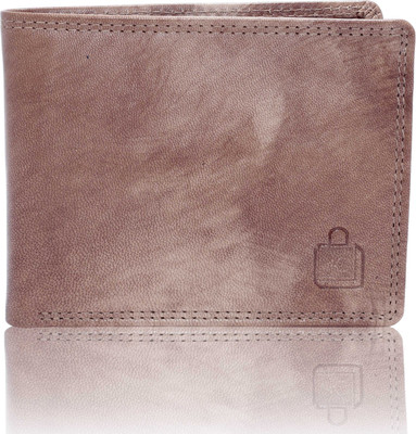 

Le Craf Men Brown Genuine Leather Wallet(6 Card Slots), Brown-05