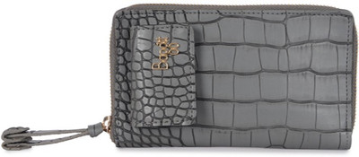 

Baggit Women Grey Artificial Leather Card Holder(8 Card Slots), Charcoal