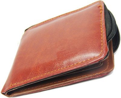 

Peacock Mundkar Boys Formal Tan Artificial Leather Wallet(8 Card Slots)
