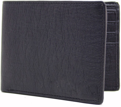 

MS Men Casual Black Artificial Leather Wallet(10 Card Slots)