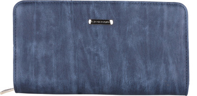 

Giordano Women Casual Blue Artificial Leather Wallet(1 Card Slot)