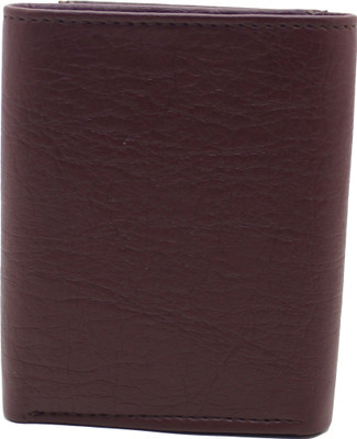 

MS Men Formal Brown Artificial Leather Wallet(4 Card Slots)