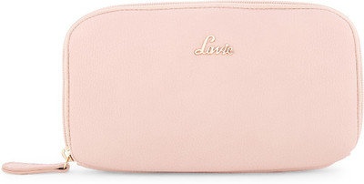 

Lavie Women Casual Pink Artificial Leather Wallet(11 Card Slots)
