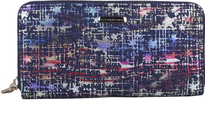 

Giordano Women Casual Multicolor Artificial Leather Wallet(12 Card Slots)