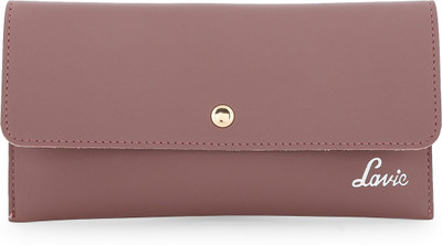 

Lavie Women Formal Pink Artificial Leather Wallet(6 Card Slots)
