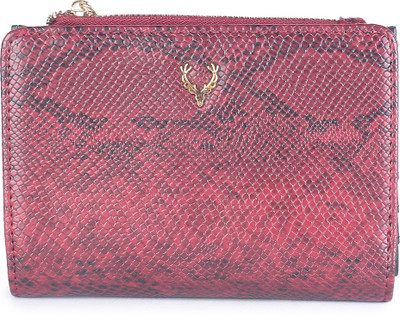 

Allen Solly Women Evening/Party Maroon Genuine Leather Wallet(15 Card Slots)