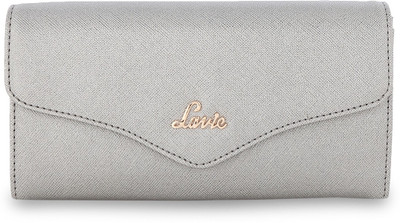 

Lavie Women Casual Grey Artificial Leather Wallet(11 Card Slots)