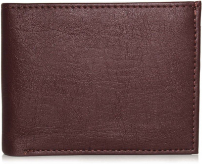 Hilander Men Tan Artificial Leather Wallet(9 Card Slots), Brown