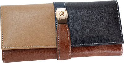 

Eyeslanguage Girls Casual Multicolor Genuine Leather Wallet(6 Card Slots), Multi color