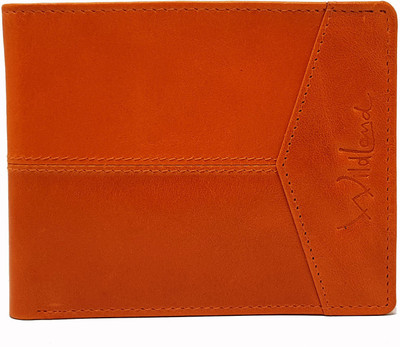 

Wildland Men Casual Orange Genuine Leather Wallet(3 Card Slots)